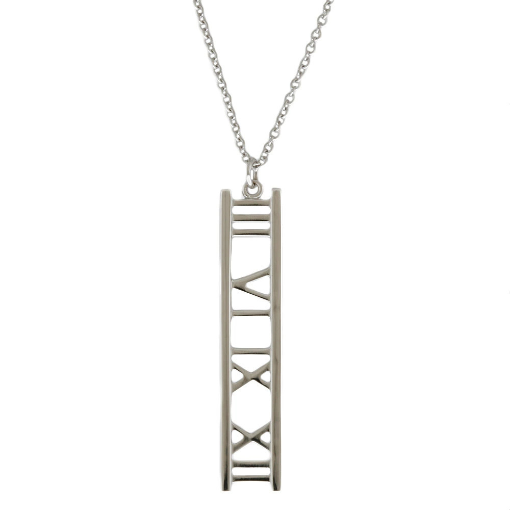 Tiffany Co Atlas Open Necklace Pink Gold